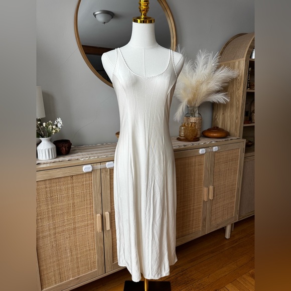 Bali Dresses & Skirts - Bali Studio | Vintage Cream Slip Dress
